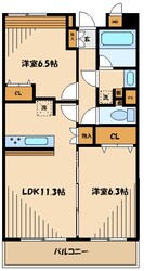 ソシア千歳烏山の物件間取画像